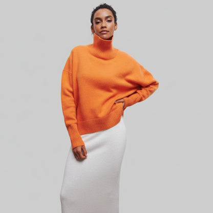 Pull à col roulé d’hiver – Élégance & Chaleur