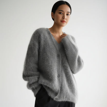 Pull en Maille Boutonné Femme