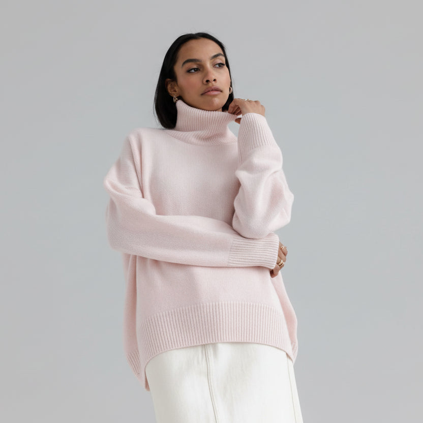 Pull à col roulé d’hiver – Élégance & Chaleur