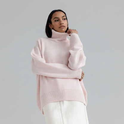 Pull à col roulé d’hiver – Élégance & Chaleur