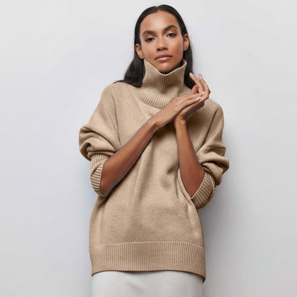 Pull à col roulé d’hiver – Élégance & Chaleur